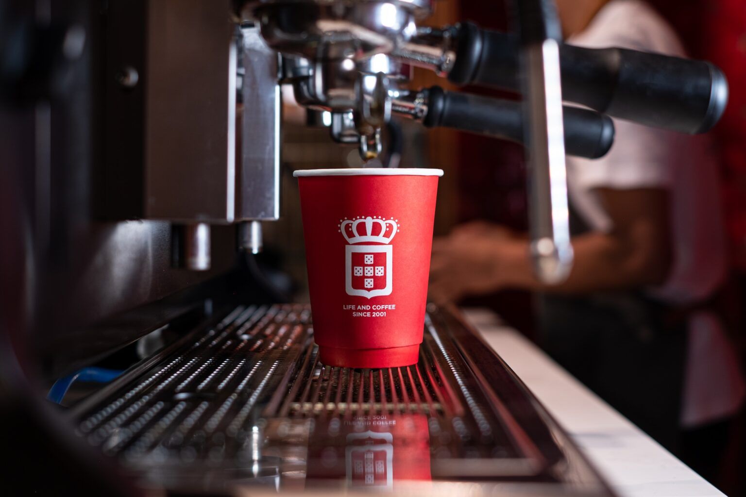 A Vida e Caffè coffee in the Burn Camp