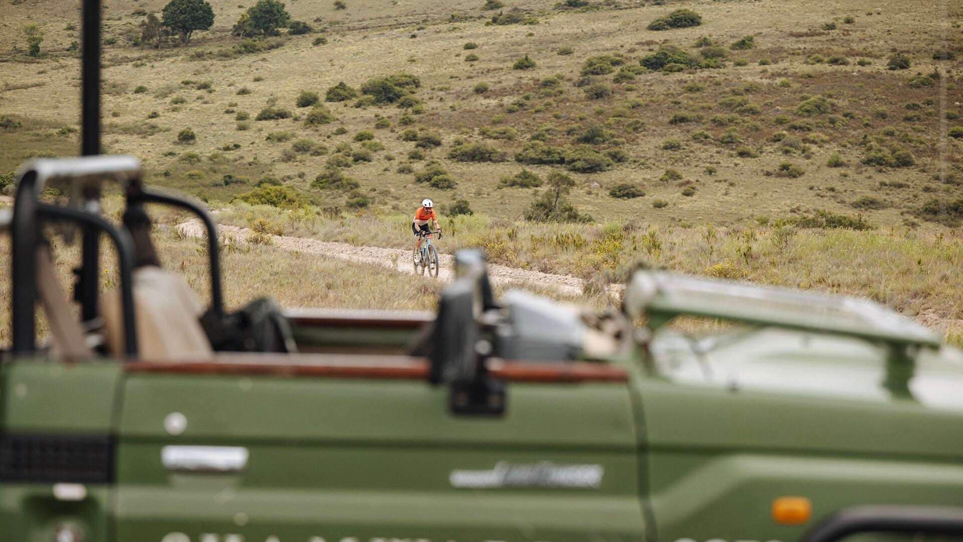 Riders during stage 7 of Nedbank Gravel Burn stage race from Gwanishi to Shamwari Private Game Reserve, Eastern Cape, South Africa on 1 November 2025. Photo by Paul Ganse/Gravel Burn