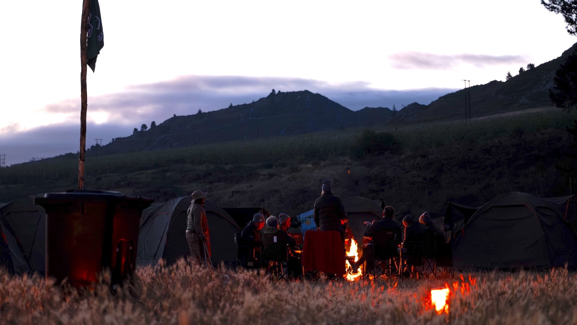 Camp life during stage 1 of Nedbank Gravel Burn stage race from
The Moorings in Knysna to Avontuur, Western Cape, South Africa on 26 October 2025.
Photo by Photographer/Gravel Burn
